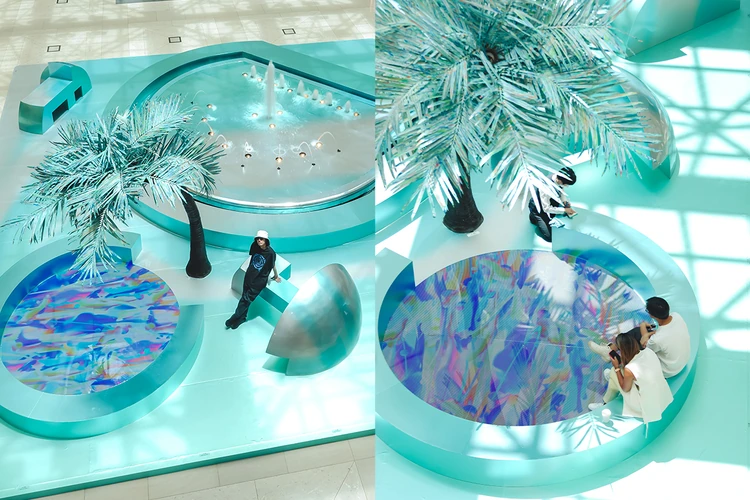 日本当代艺术家 YOSHIROTTEN 最新装置展览《Fluid Garden》正式登场