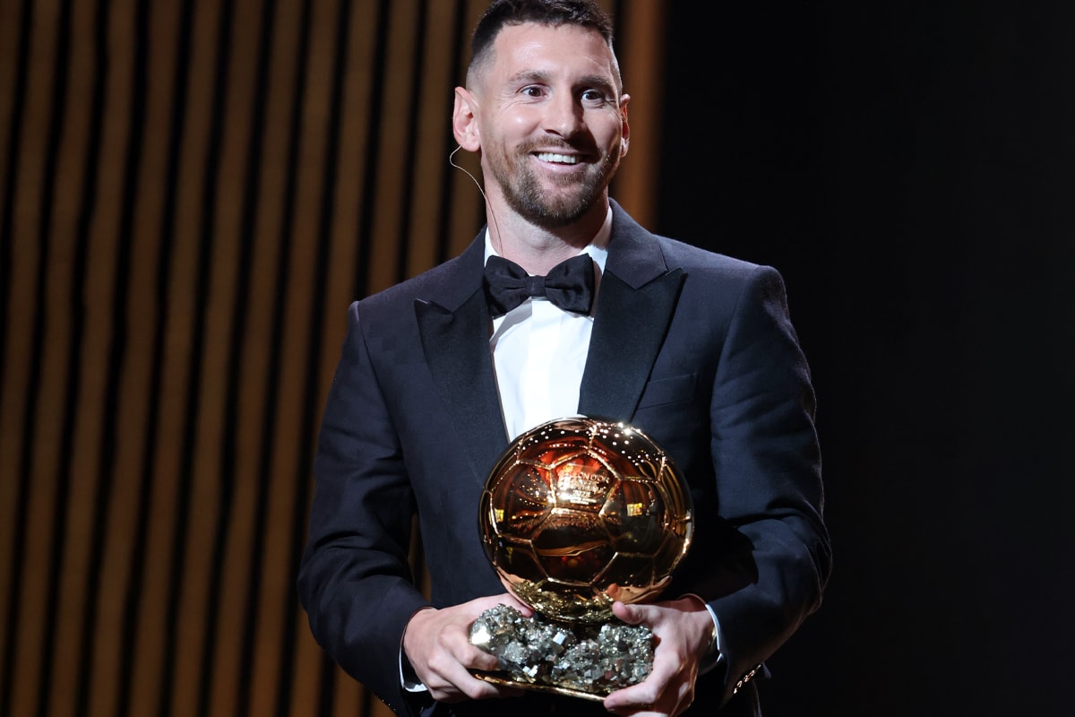 Lionel Messi 正式获颁生涯第八座金球奖