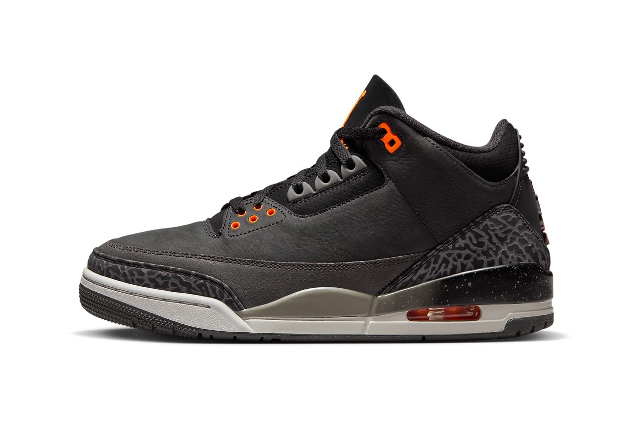 近赏 Air Jordan 3「Fear」复刻版本鞋款官方图辑