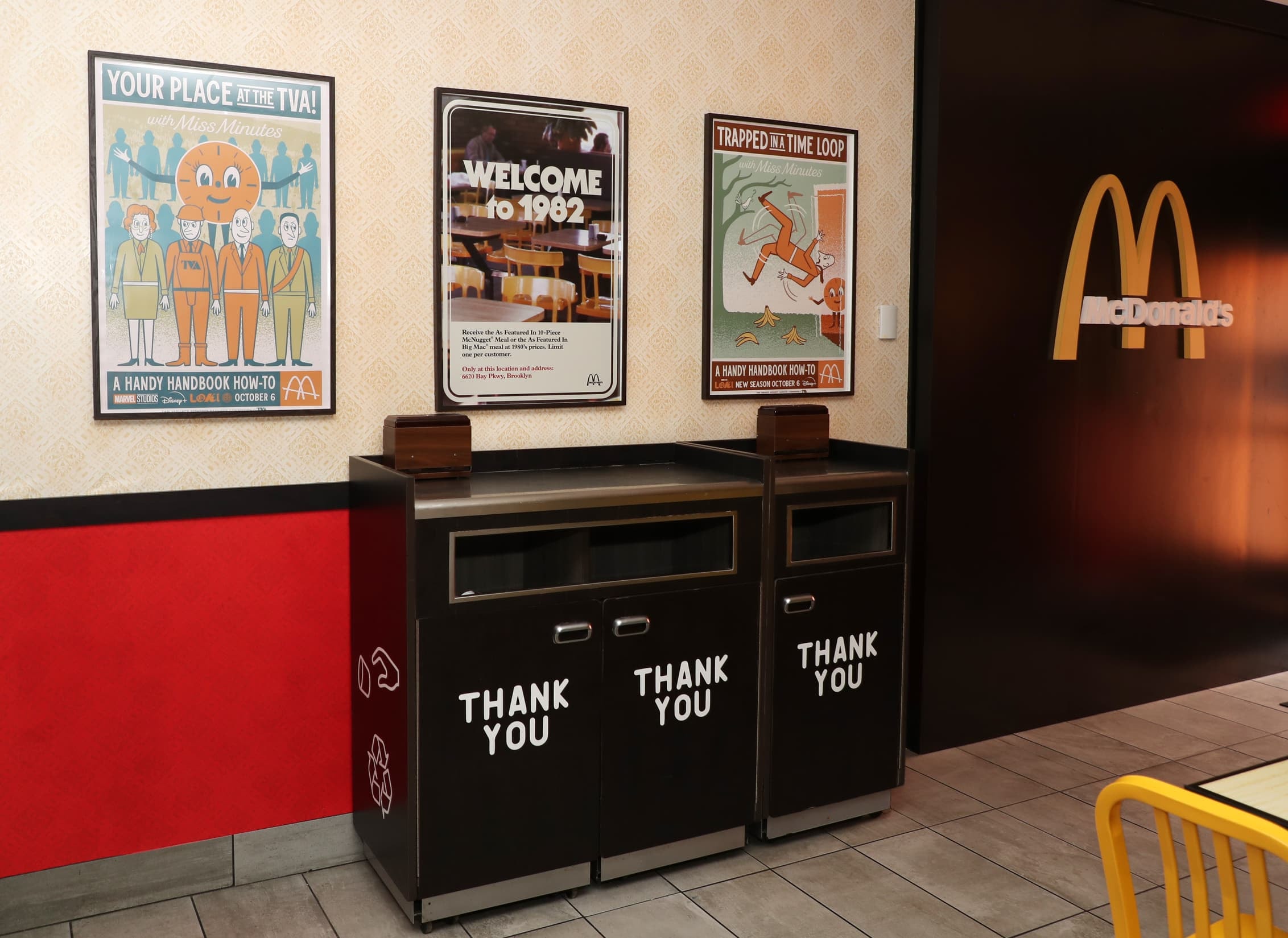 Marvel 携手麦当劳 McDonald’s 限定还原打造《洛基 Loki》第二季拍摄场店铺