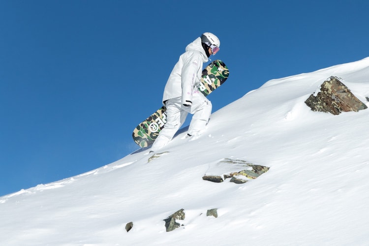 A BATHING APE® 携手 BURTON 发布联名滑雪服系列