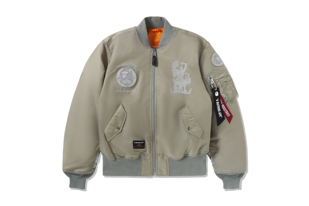 A BATHING APE® 携手 Alpha Industries 推出全新联名系列