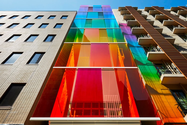 一览 SAKO Architects 全新东京建筑「Vertical Rainbow」