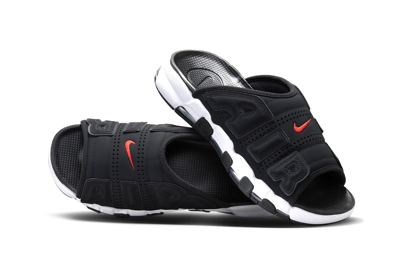 Nike 人气拖鞋 Air More Uptempo Slide 推出全新配色鞋款