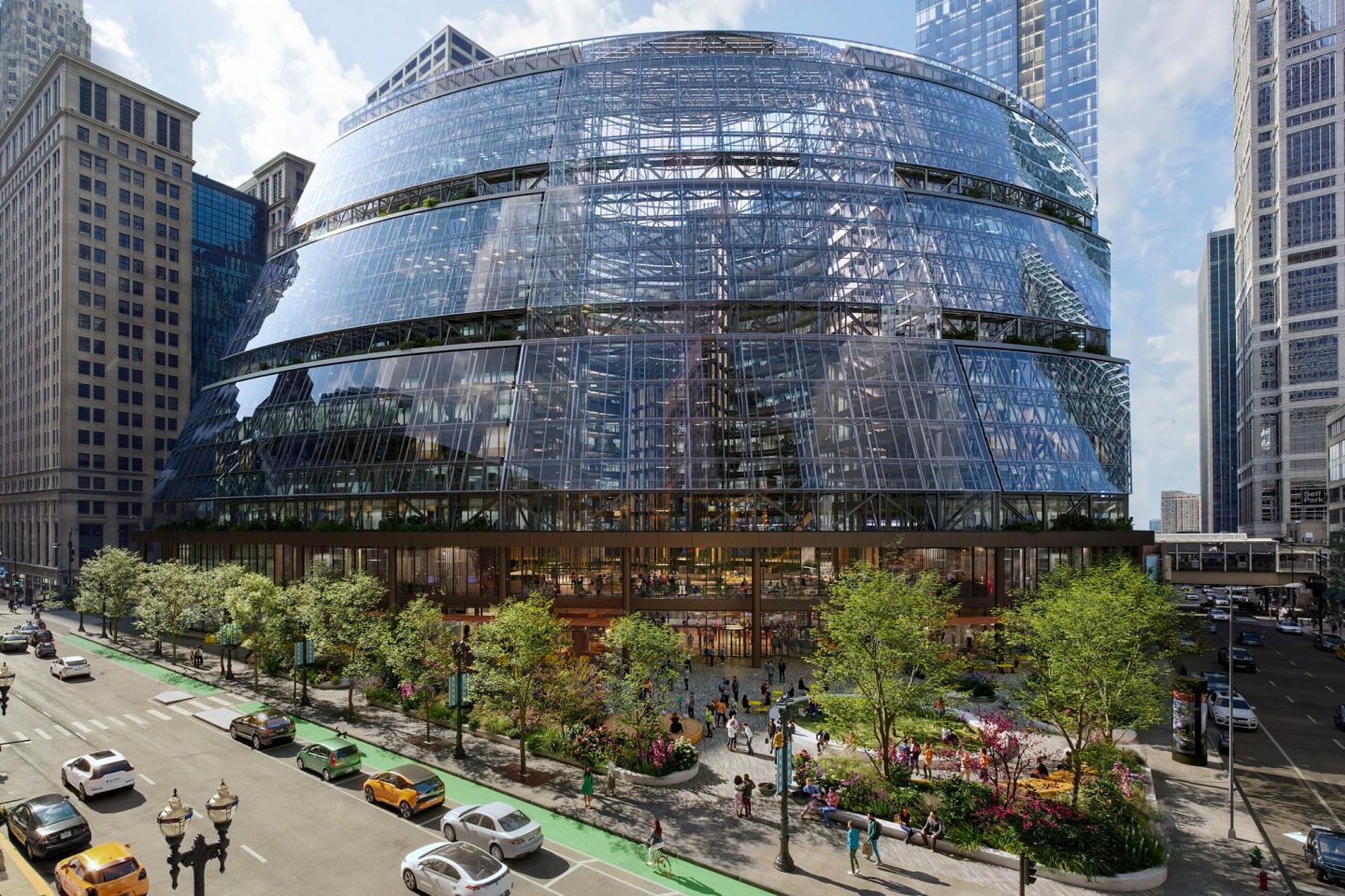 Google 正式展开芝加哥总部 James R. Thompson Center 重建计划