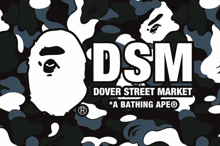A BATHING APE® × DOVER STREET MARKET 联名独占系列正式登场