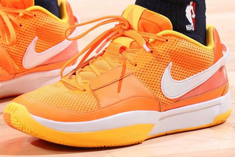 Ja Morant 穿着 Nike Ja 1 全新配色鞋款爆扣 Victor Wembanyama