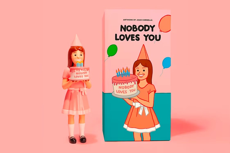 艺术家 Joan Cornellà 携手 AllRightsReserved 打造全新雕塑「Nobody Loves You」