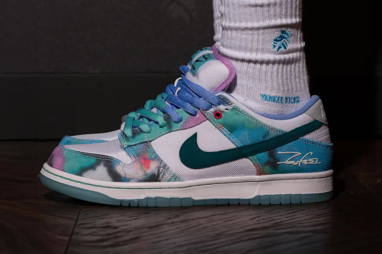 近赏 Futura × Nike SB Dunk Low 最新联名鞋款上脚图辑