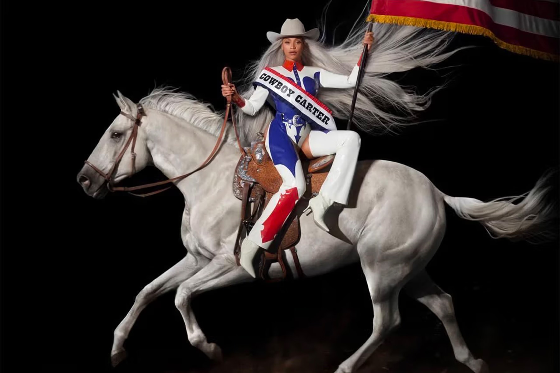 Beyoncé 正式公开最新专辑《Cowboy Carter》封面图像