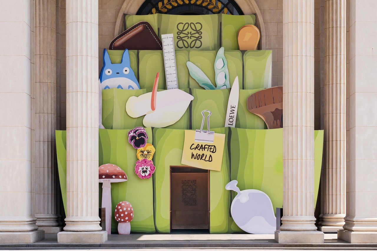 LOEWE 大型品牌展览《Crafted World：匠艺天地》于上海揭幕