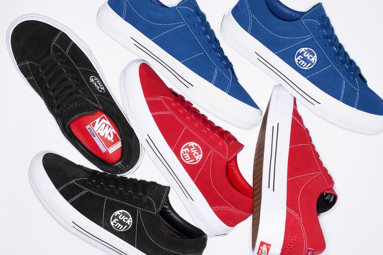 Supreme × Vans 2024 春季最新联名系列鞋款发布