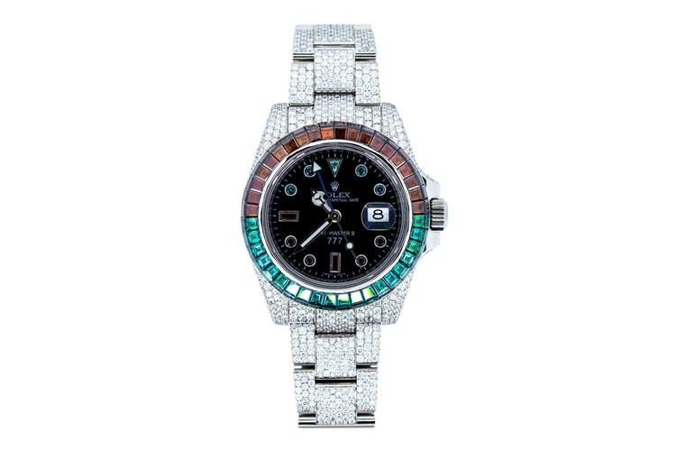 伦敦高级珠宝定制商 777 打造全新 Rolex GMT-Master II 别注腕表