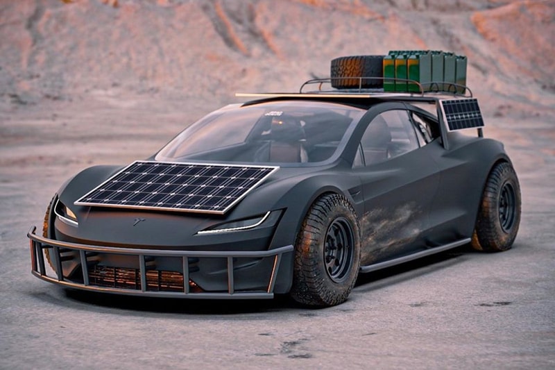 BradBuilds 打造《Mad Max》主题 Tesla 越野改装车型