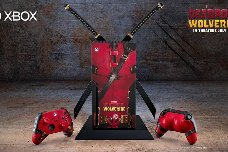微软 Xbox 推出《死侍与金刚狼》联名定制版 Xbox Series X 游戏主机与手柄