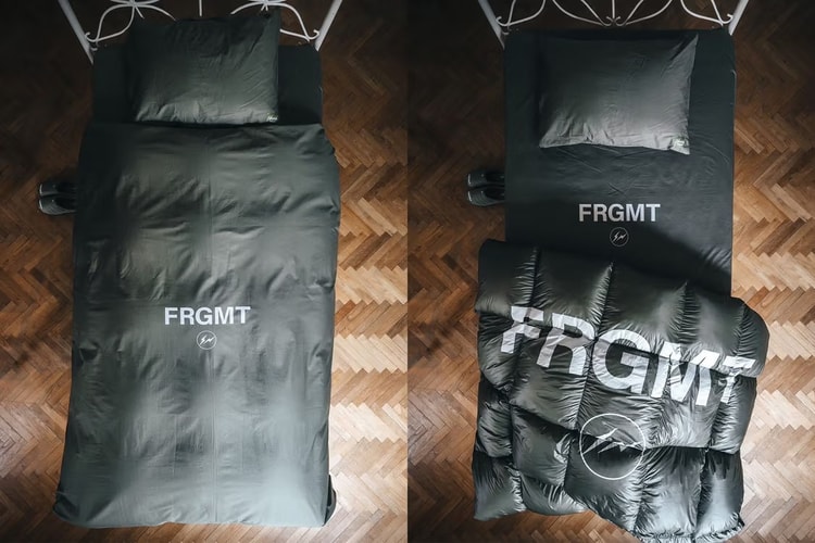 藤原浩率先揭晓 fragment design × NANGA 最新联名寝具系列