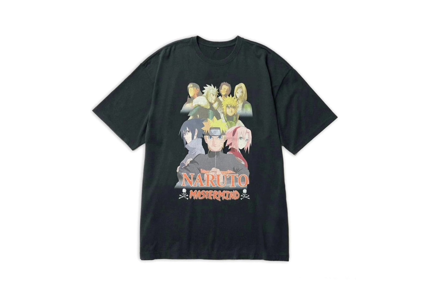 《火影忍者》× mastermind JAPAN 最新联名系列 T-Shirt 发布