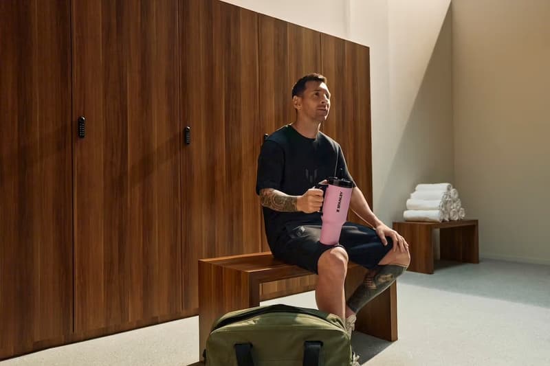 Lionel Messi × Stanley 最新联名系列水瓶发布