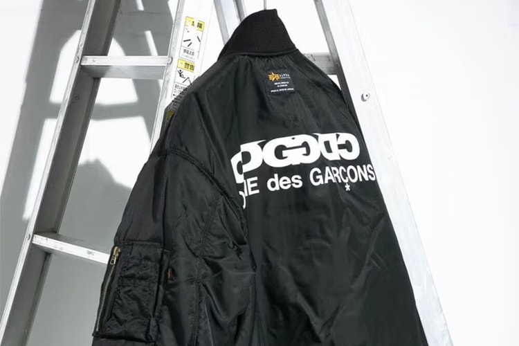 Alpha Industries × COMME des GARÇONS CDG 最新联名 MA-1 飞行外套发布
