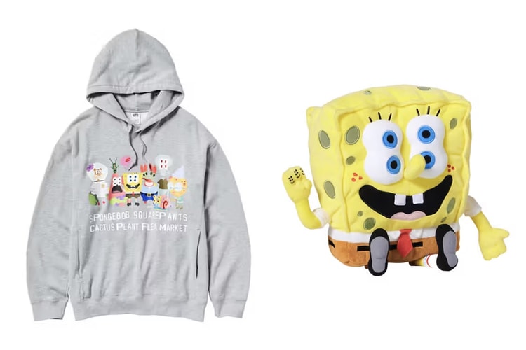 Cactus Plant Flea Market × Uniqlo UT ×《海绵宝宝》最新三方联名系列全品项公开