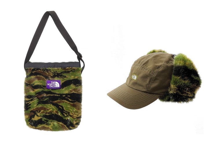 THE NORTH FACE PURPLE LABEL 推出全新皮草迷彩配件系列