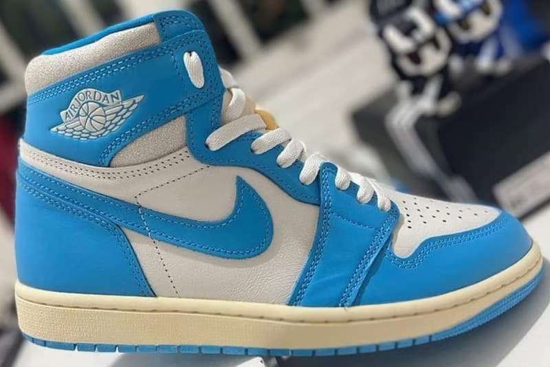 Air Jordan 1 High OG 最新复刻配色「UNC Reimagined」实鞋率先公开