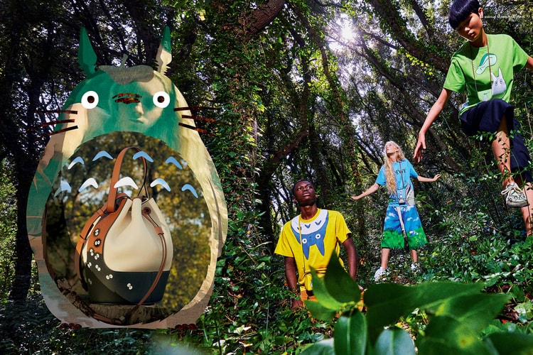LOEWE × Studio Ghibli 吉卜力工作室全新联乘系列正式发布