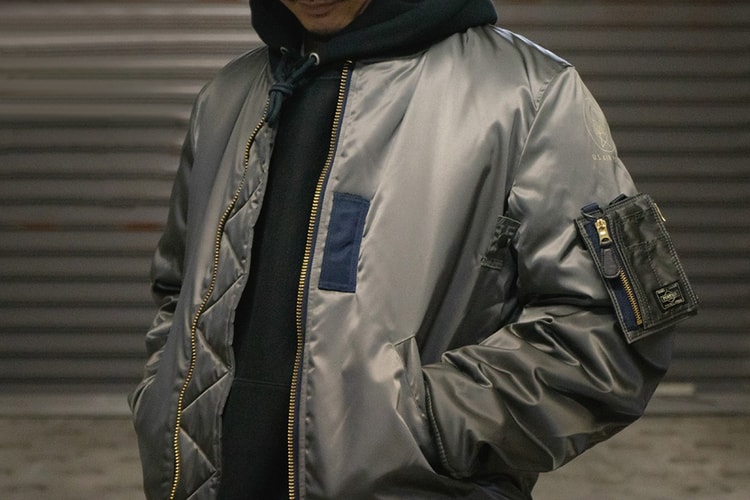 PORTER × BUZZ RICKSON'S 联名 MA-1 夹克正式发布