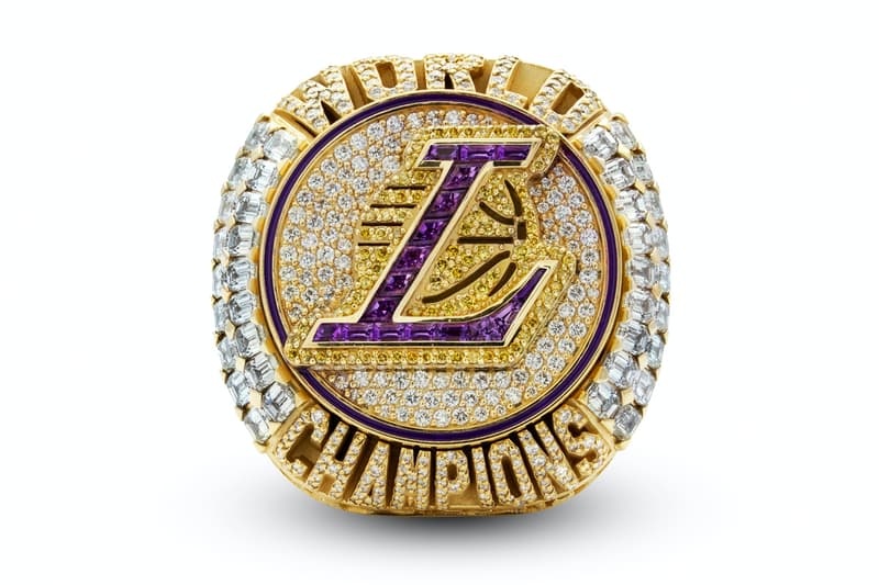Los Angeles Lakers 2019-2020 赛季 NBA 总冠军戒指正式公开
