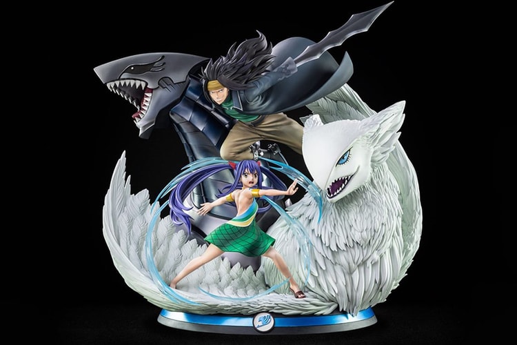 Tsume-Art 推出《FAIRY TAIL 魔导少年》全新 Gajeel、Wendy 雕像