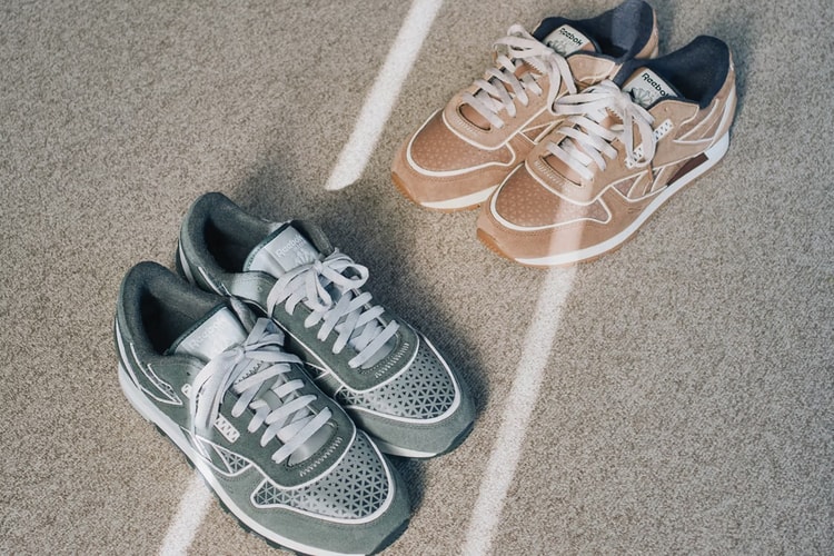 White Mountaineering × Reebok Classic Leather 最新联名鞋款登场
