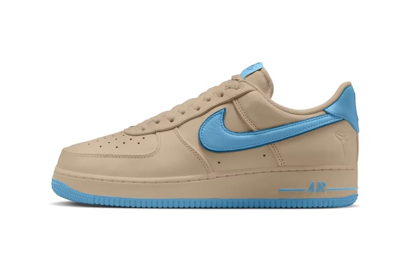 消息称 Kobe Bryant × Nike Air Force 1 Low 最新联名配色「Linen」鞋款即将登场