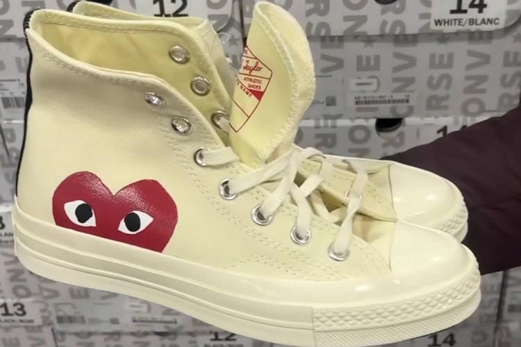 Costco 开卖 COMME des GARÇONS PLAY × Converse Chuck Taylor 联名鞋款？