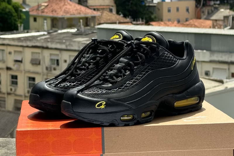 Corteiz × Nike Air Max 95 最新配色「Honey Blacks」鞋款确定将于本月发售