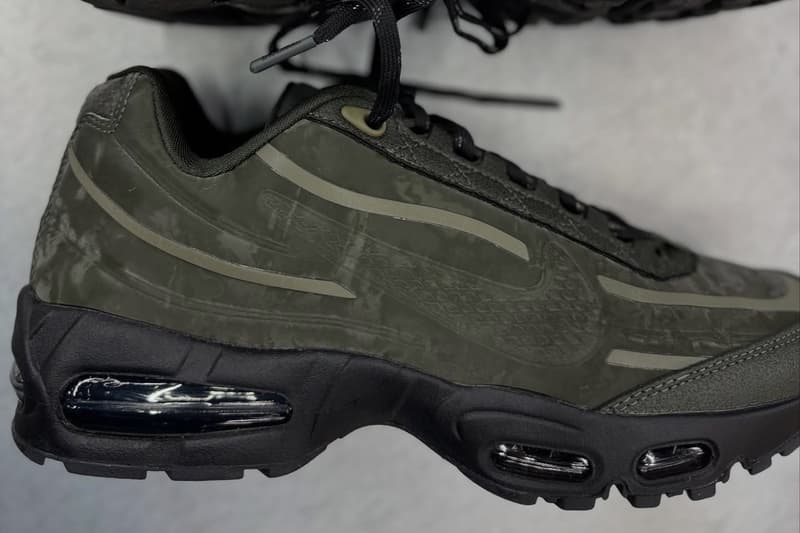 WORKSOUT × Nike Air Max 95 最新联名鞋款「Uniform」率先亮相