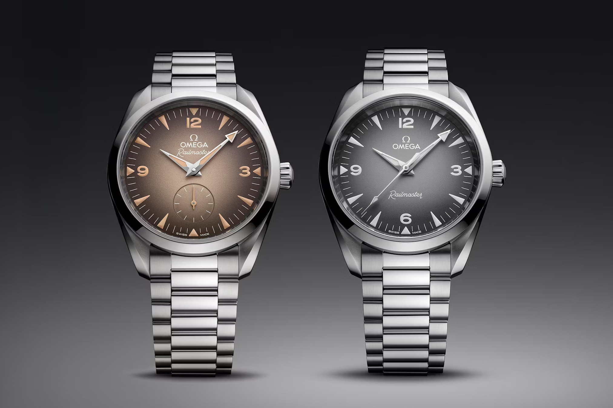 OMEGA 复刻旗下经典表款 Railmaster