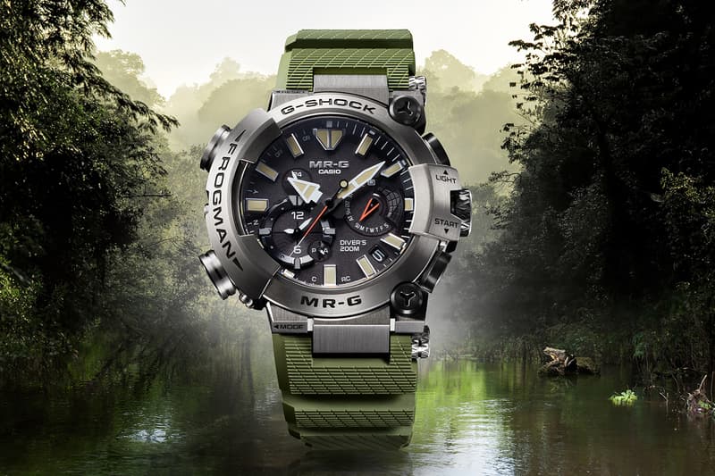 以非洲巨蛙为灵感，G-SHOCK 推出 MRGBF1000「Goliath Frogman」