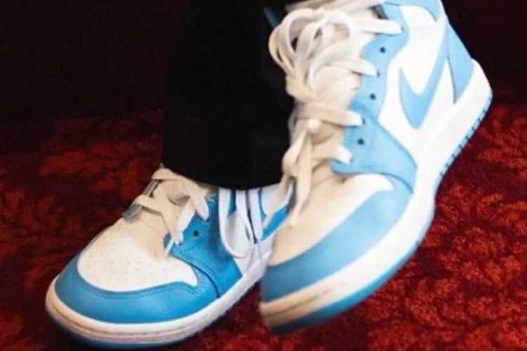 藤原浩率先上脚未发售的 Air Jordan 1 High '85 「UNC」鞋款
