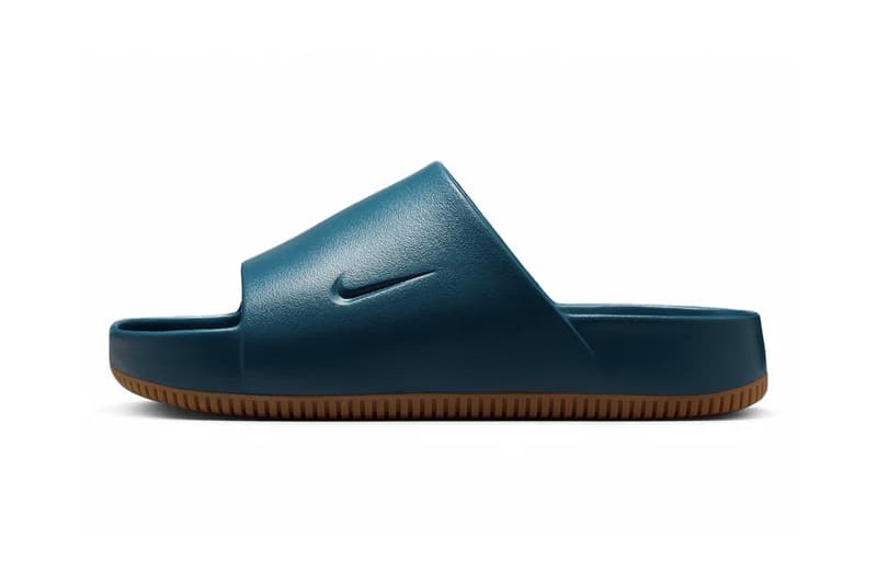 Nike Calm Slides 发布全新配色「Blue Force」鞋款