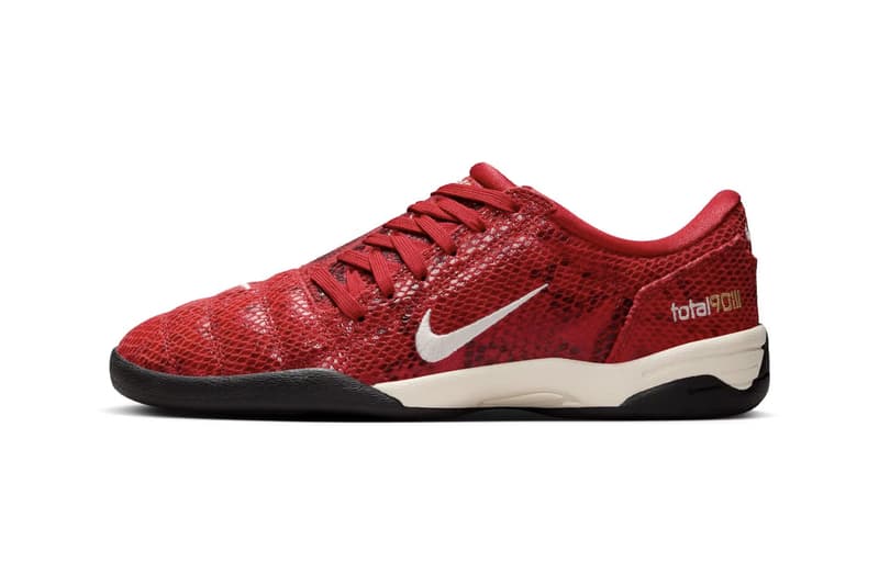 Nike Total 90 III「Snakeskin」蛇纹狠潮来袭　Pale Ivory、Fire Red 双配色锁定 2025 夏季