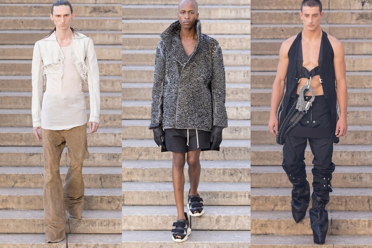 Rick Owens 2026 春夏系列大秀登场