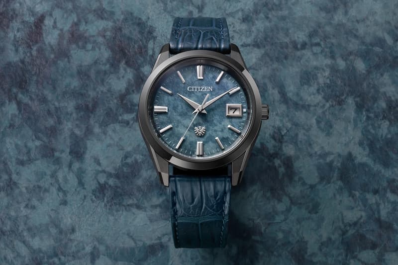 CITIZEN 推出限量 300 枚「丛云绞染」面盘特别版表款