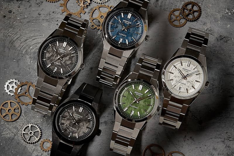 CASIO 正式推出品牌首个机械机芯系列表款 EFK-100