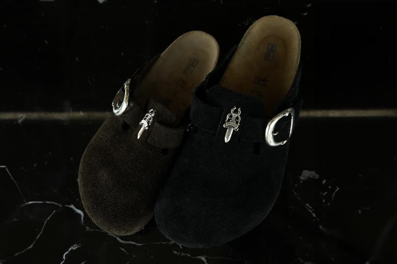 Chrome Hearts × Birkenstock Boston 全新定制鞋款率先亮相