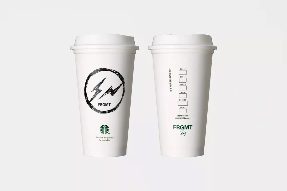 藤原浩再携 Starbucks Japan 推出限定「BBTEA by FRAGMENT」连可重用杯