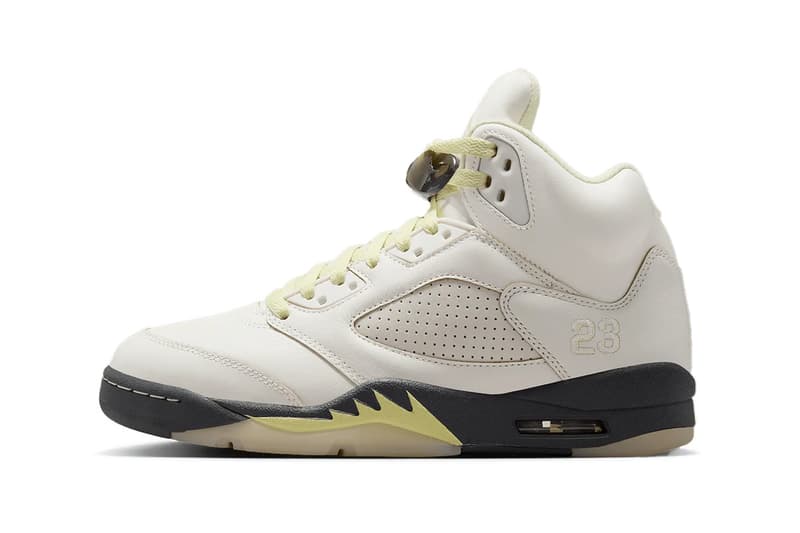 Air Jordan 5 最新配色「Luminous Green」鞋款活力来袭