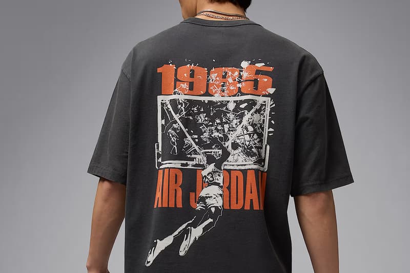 致敬经典灌篮！Jordan Brand 全新 T-shirt 系列「Shattered Backboard」正式登场