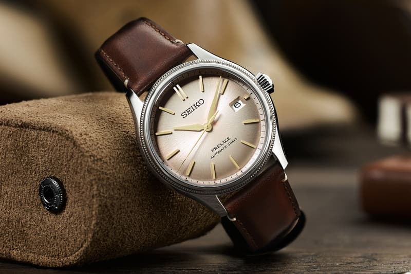 Seiko Presage Classic「Shiracha」限量腕表，烟熏渐层向日本丝绸致敬