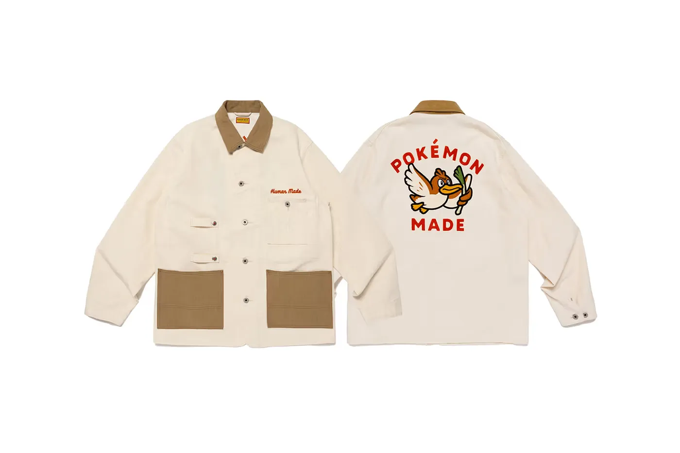 Pokémon × HUMAN MADE 宣布首次联名