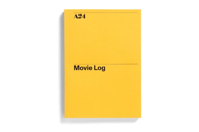 成为专业影评人的第一步？A24 正式推出 Movie Log 笔记本